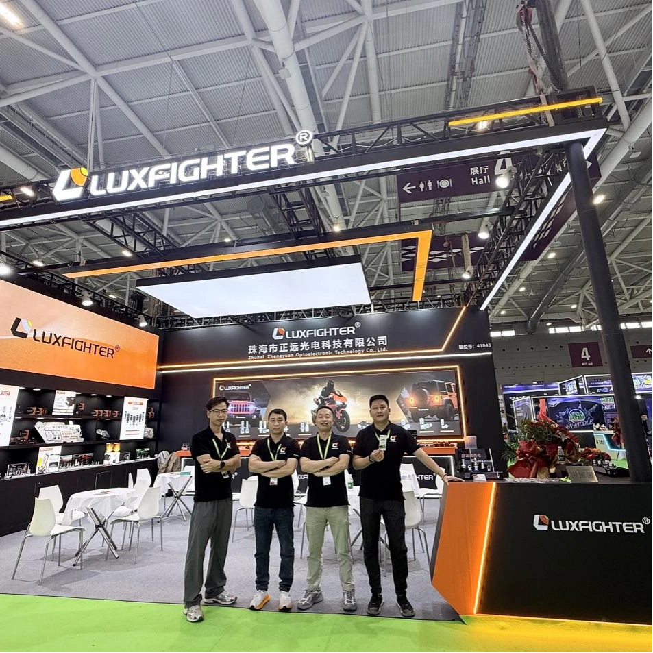 LUXFIGHTER prezintă soluții de iluminat LED premium la 2026 Shenzhen Jiuzhou Auto Expo