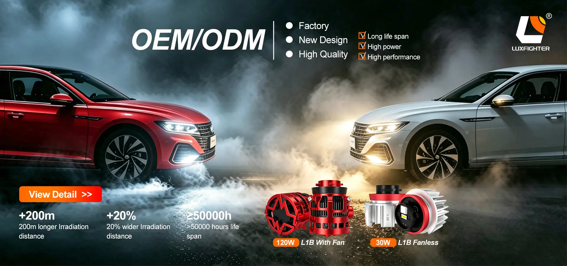 Seria Q36-60W 6000LM